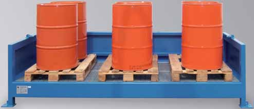 Wasserschutzfachcontainer 1 Ebene - Breite 3,13 m, Tiefe 1,39 m C22-5501-C
